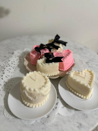 Coquette Heart Cake