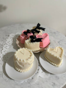 Coquette Heart Cake