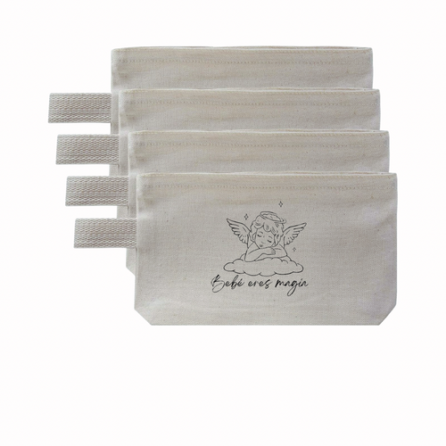 Canvas makeup bag